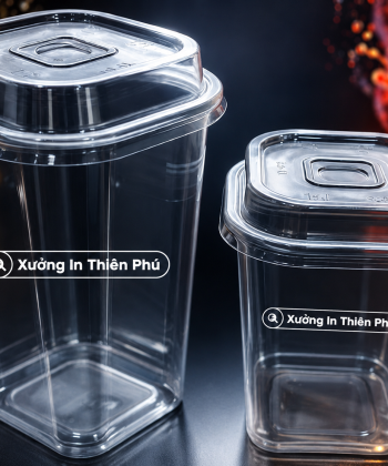 Ly Pet Vuông 500ml - 700mlP
