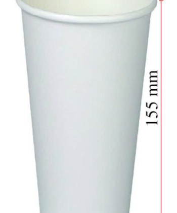 LY GIẤY 1 LỚP 2 PE 22OZ-650ML TRẮNGP