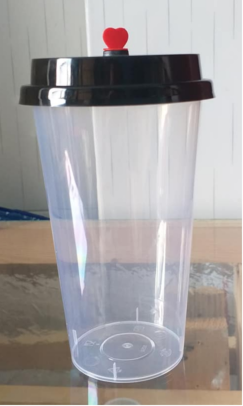 Ly Nhựa Nắp tim Cứng 500ml-90